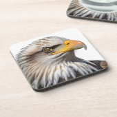 Dessous-de-verre Bald Eagle Profile (Côté gauche)
