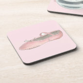 Dessous-de-verre Ballet rose Chaussure Chaussure Chaussure Danse En (Côté gauche)