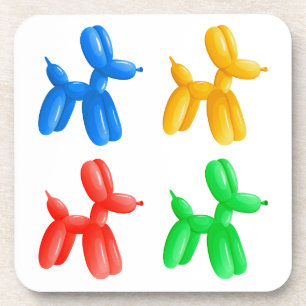 Dessous-de-verre Balloon Animal Color Motif - Enfants & Fête Clown