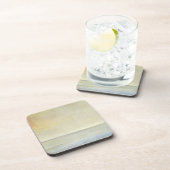 Dessous-de-verre Balnéaire avec coucher de soleil Orange (Côté Droit)