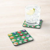 Dessous-de-verre bals de piscine (Côté Droit)