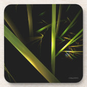 Dessous-de-verre Bambou Abstrait (Devant)
