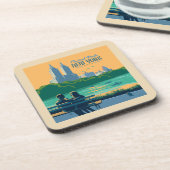 Dessous-de-verre Banc de New York Central Park (Côté gauche)