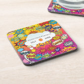 Dessous-de-verre Bande dessinée Pop Art 💥 🎨 Discours Bubble Maria (Côté gauche)