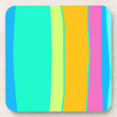 Dessous-de-verre Bande multicolore (Devant)