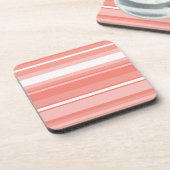 Dessous-de-verre Bandes coralliennes (Côté gauche)