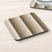 Dessous-de-verre Bandes d'ombre Brown (Côté gauche)