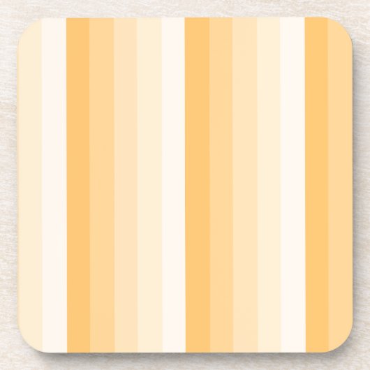 Dessous-de-verre Bandes d'ombre jaune (Devant)