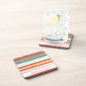 Dessous-de-verre Bandes personnalisées (Côté Droit)