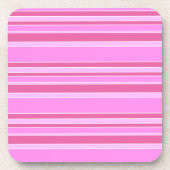 Dessous-de-verre Bandes roses (Devant)