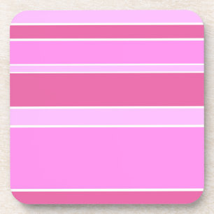 Dessous-de-verre Bandes roses