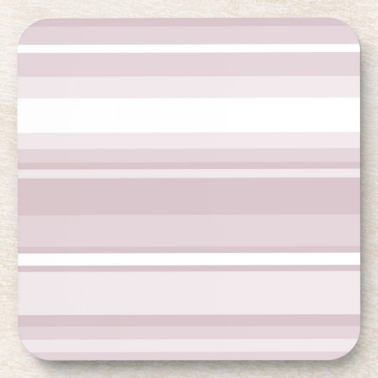 Dessous-de-verre Bandes roses à quartz rose (Devant)