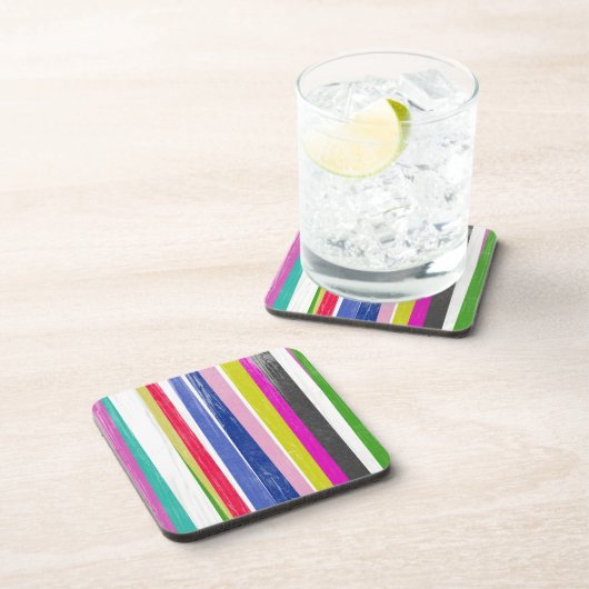 Dessous-de-verre Bandes verticales (Côté Droit)