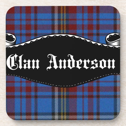 Dessous-de-verre Bannière du clan Anderson (Devant)