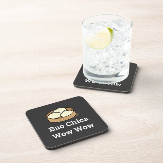 Dessous-de-verre Bao Chica Wow Beverage Coaster (Côté Droit)