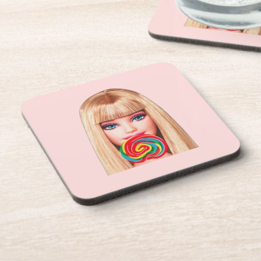 Dessous-de-verre Barb Beverage Coaster (Côté gauche)