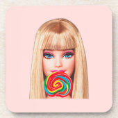 Dessous-de-verre Barb Beverage Coaster (Devant)