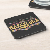 Dessous-de-verre Barcelone Espagne Europe (Côté gauche)