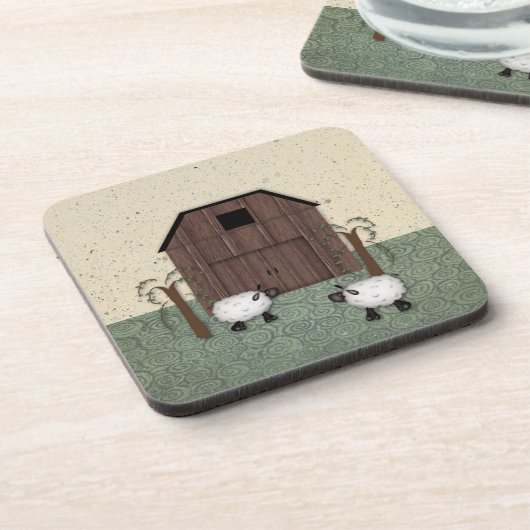 Dessous-de-verre Barn Sheep Cork (Côté gauche)