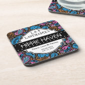 Dessous-de-verre Barre hippie faite sur commande de maison de (Côté gauche)