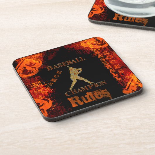 Dessous-de-verre Baseball (Côté gauche)