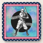 Dessous-de-verre Baseball : Vintage Beverage Coaster (Devant)