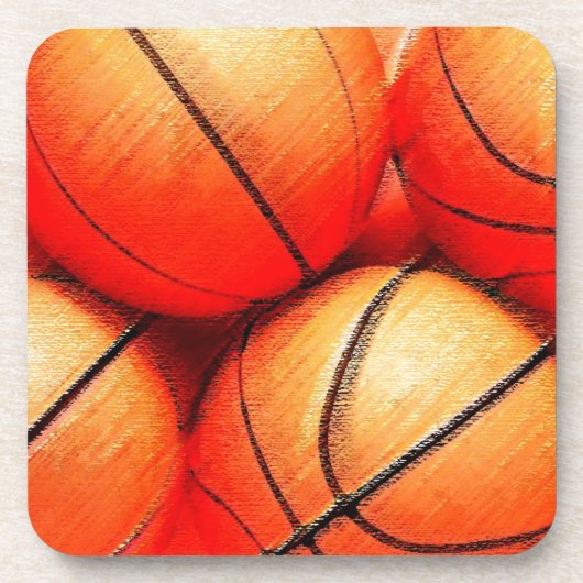 Dessous-de-verre Basket-ball (Devant)