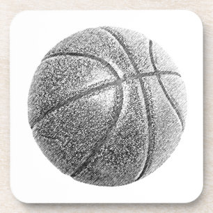 Dessous-de-verre Basket-ball avec effet crayon