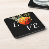 Dessous-de-verre Basket-ball I Love (Côté gauche)