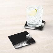 Dessous-de-verre Basket-ball noir blanc (Côté Droit)