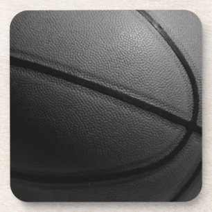 Dessous-de-verre Basket-ball noir et blanc