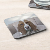 Dessous-de-verre Basset Hound (Côté gauche)
