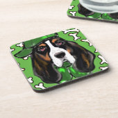Dessous-de-verre Basset Hound (Côté gauche)
