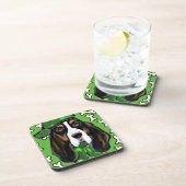 Dessous-de-verre Basset Hound (Côté Droit)
