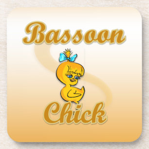 Dessous-de-verre Bassoon chick