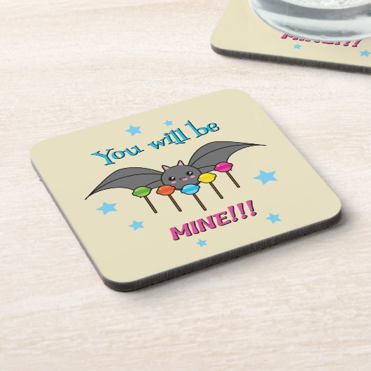 Dessous-de-verre Bat Craving Lollipops (Côté gauche)