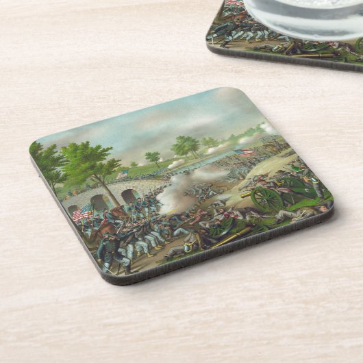 Dessous-de-verre Bataille d'Antitam (Côté gauche)