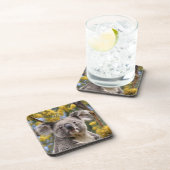 Dessous-de-verre Bataille Jaune Et Ours De Koala, (Côté Droit)