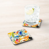 Dessous-de-verre Bataille maritime de Kandinsky 1913 (Côté Droit)