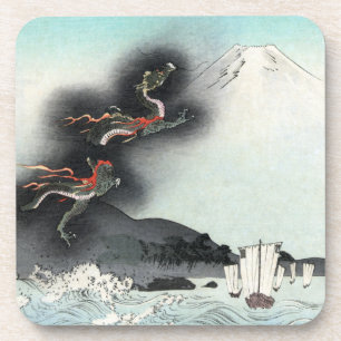 Dessous-de-verre Bataille navale de la fureur du dragon pour le mon