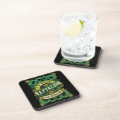 Dessous-de-verre Bataillon historique de Saint-Patrick Crâne celtiq (Côté Droit)