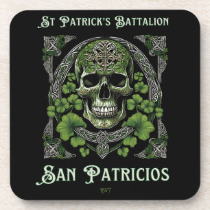 Dessous-de-verre Bataillon historique de Saint-Patrick Crâne celtiq
