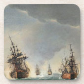 Dessous-de-verre Bataillons en mer (Devant)