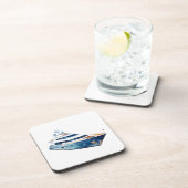 Dessous-de-verre Bateau (Côté Droit)