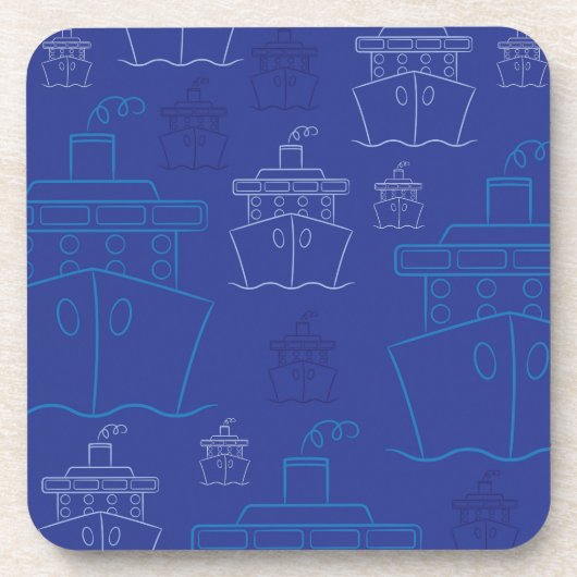 Dessous-de-verre Bateau de croisière (Devant)