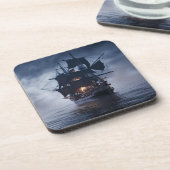 Dessous-de-verre Bateau de galon espagnol Pirate (Côté gauche)