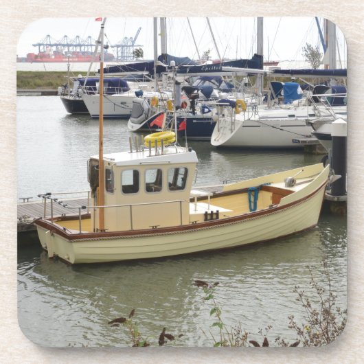 Dessous-de-verre Bateau Moderne de Style Traditionnel (Devant)