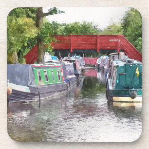 DESSOUS-DE-VERRE BATEAUX DE CANAL
