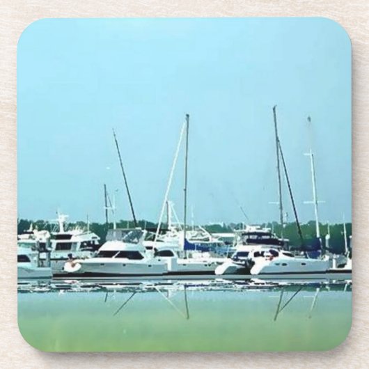 Dessous-de-verre Bateaux de Charlston (Devant)