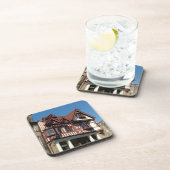 Dessous-de-verre Bâtiment en chêne Tudor, Edimbourg, Ecosse (Côté Droit)